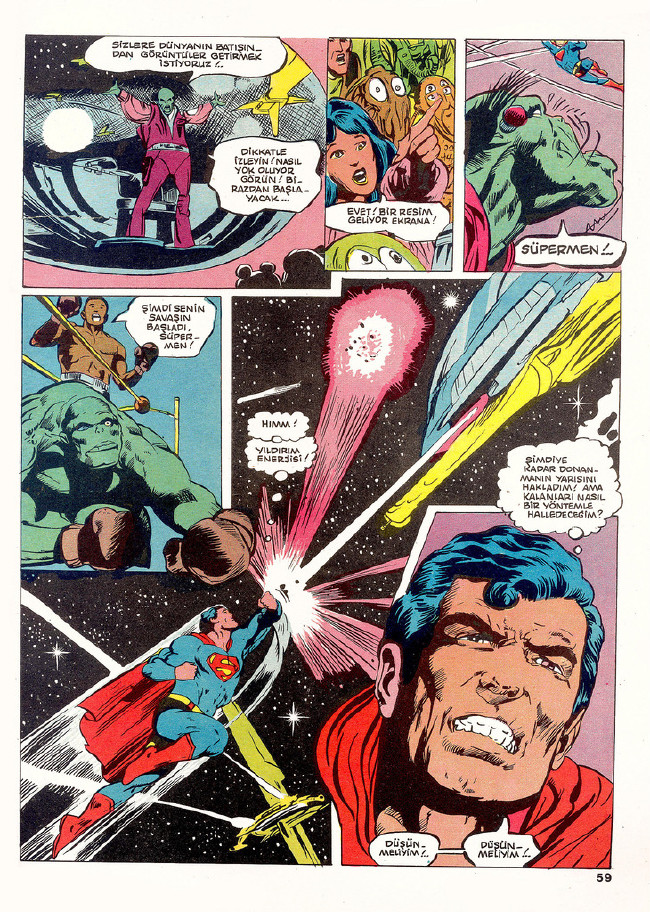 Muhammed Ali, superman'e karşı! İşte o efsane çizgi romanın hikayesi! 58