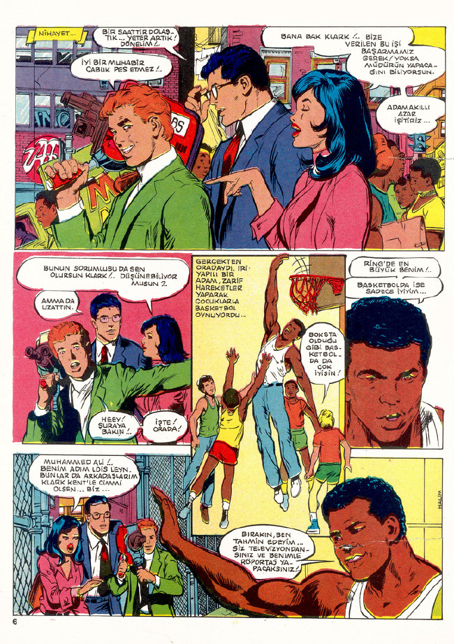Muhammed Ali, superman'e karşı! İşte o efsane çizgi romanın hikayesi! 6