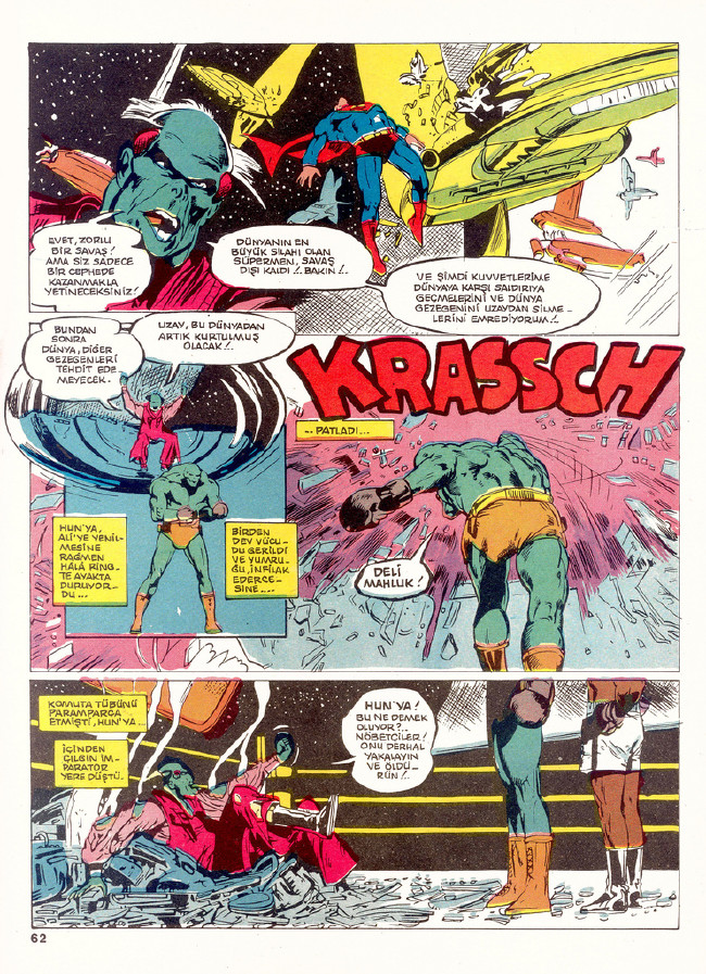 Muhammed Ali, superman'e karşı! İşte o efsane çizgi romanın hikayesi! 61