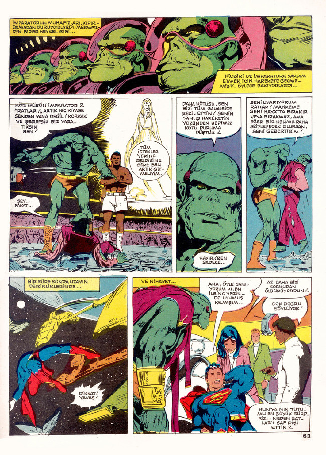 Muhammed Ali, superman'e karşı! İşte o efsane çizgi romanın hikayesi! 62