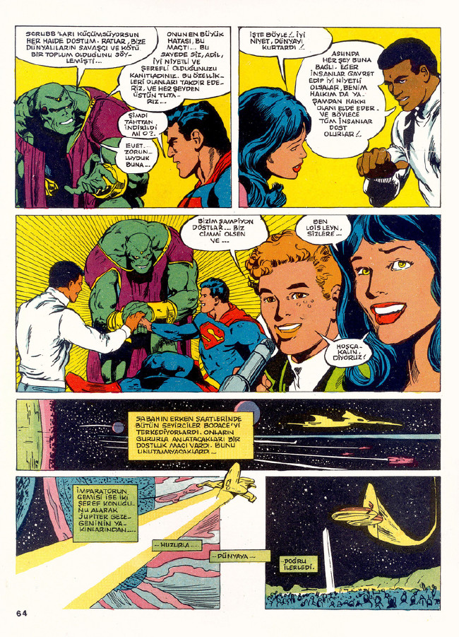 Muhammed Ali, superman'e karşı! İşte o efsane çizgi romanın hikayesi! 63