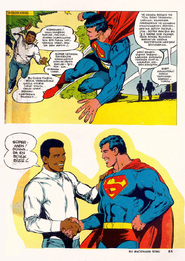 Muhammed Ali, superman'e karşı! İşte o efsane çizgi romanın hikayesi! 64