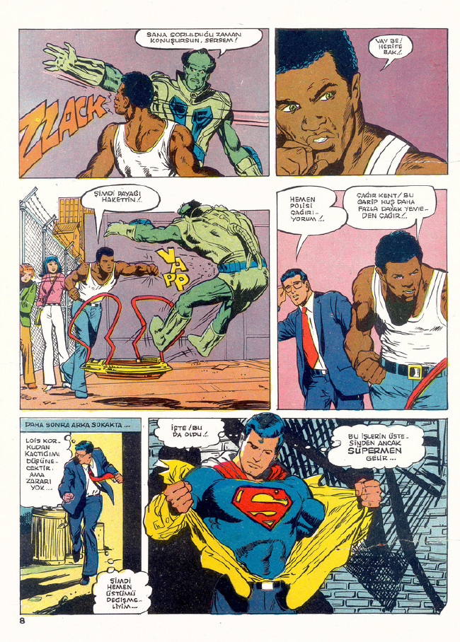 Muhammed Ali, superman'e karşı! İşte o efsane çizgi romanın hikayesi! 8