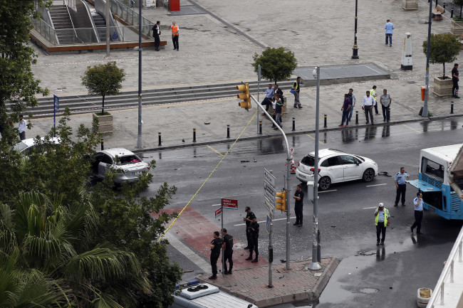 İstanbul Vezneciler'deki patlamadan sonraki görüntüler 2