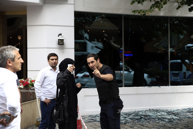 İstanbul Vezneciler'deki patlamadan sonraki görüntüler 5