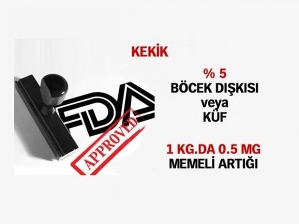 Bir paket çikolatada kaç böcek var? 2