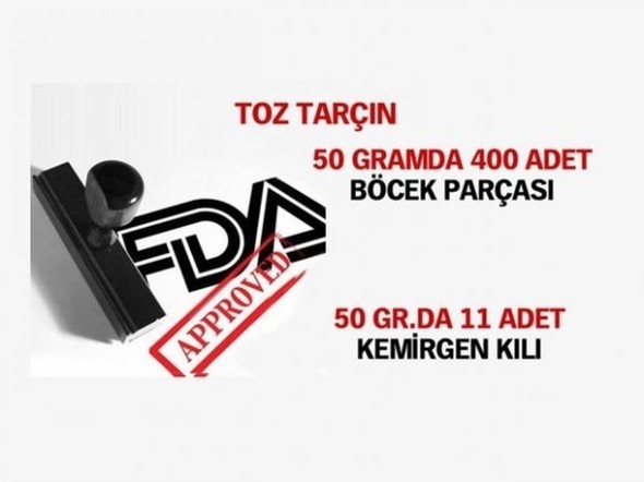 Bir paket çikolatada kaç böcek var? 3