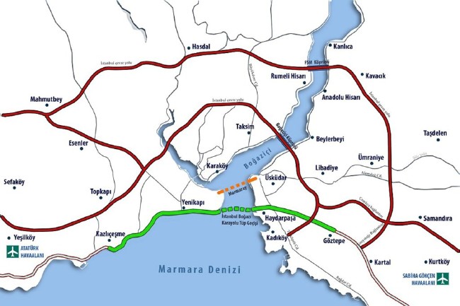 Marmaray'ın kardeşi ilk kez görüntülendi 17