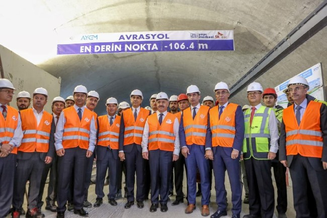 Marmaray'ın kardeşi ilk kez görüntülendi 37