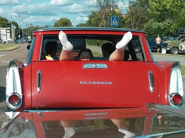 Trafikte şaşırtan görüntüler 2