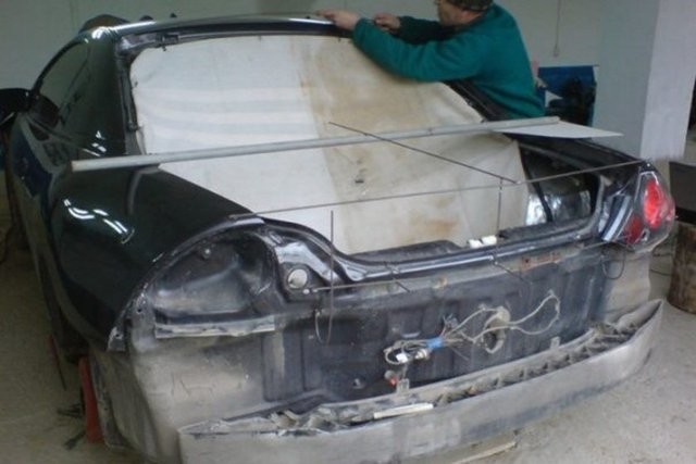 Evinde Lamborghini yaptı 12