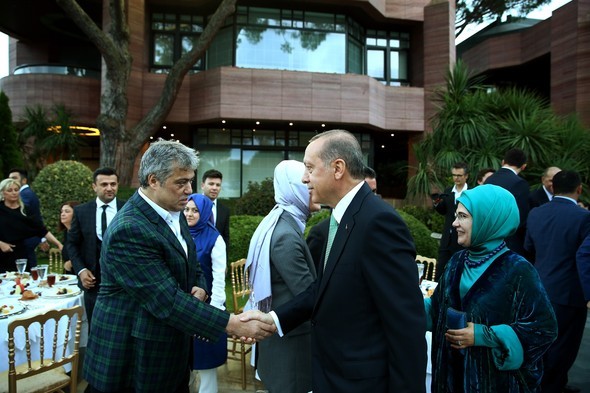 Erdoğan ünlülerle iftar yemeğinde buluştu 17