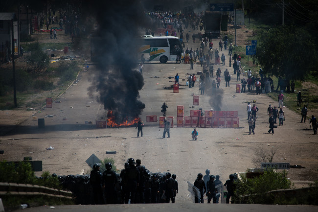Meksika'da eğitim reformu protestosu 13