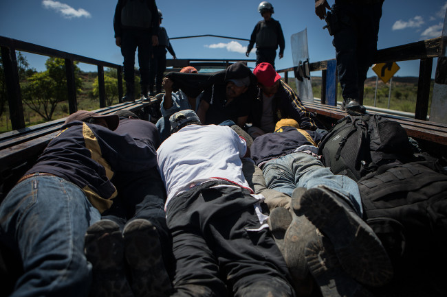 Meksika'da eğitim reformu protestosu 14