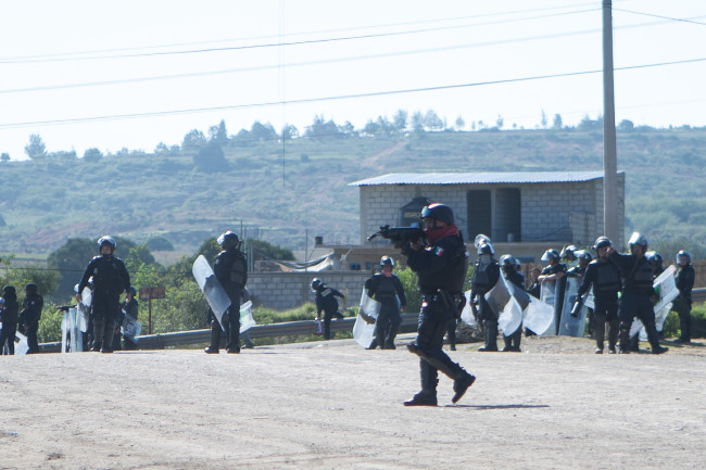 Meksika'da eğitim reformu protestosu 19