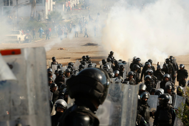Meksika'da eğitim reformu protestosu 28