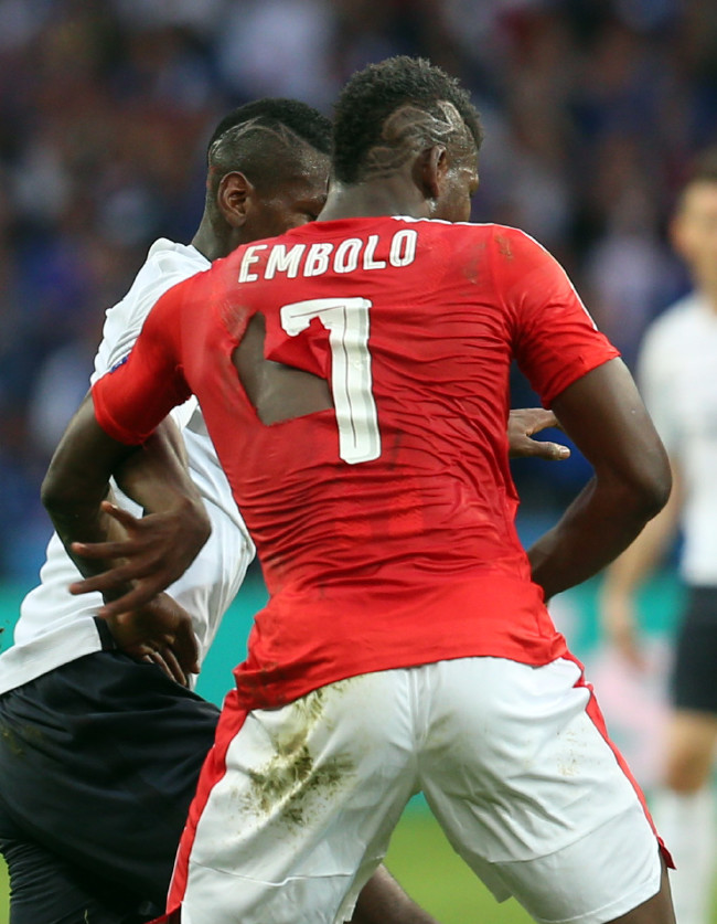 İsviçre'nin yırtılan formaları Türkiye'de üretilmiş 5