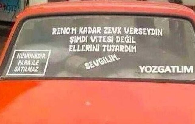 Sadece bizim millete özgü araba arkası yazıları 29
