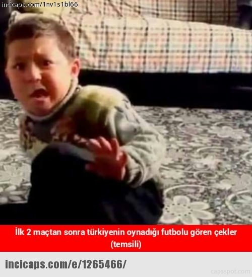 Çek Cumhuriyeti - Türkiye maçı sonrası capsler 1