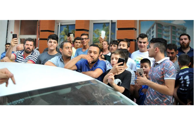 Sokak ortasında dehşet görüntü 1