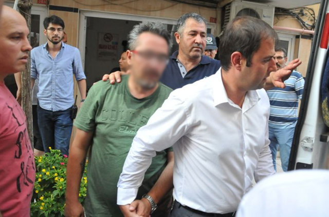 Sokak ortasında dehşet görüntü 11