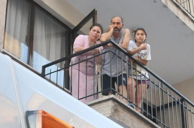 Sokak ortasında dehşet görüntü 2