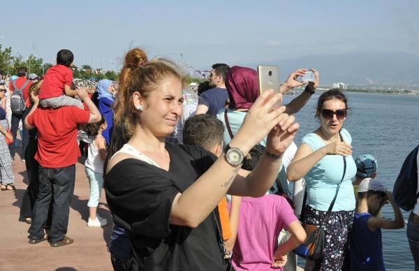 Türk Yıldızları'nın gösterisi nefes kesti 12