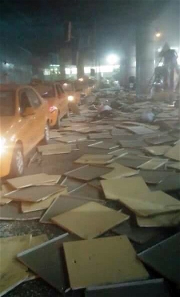 Patlamanın ilk görüntüleri 46