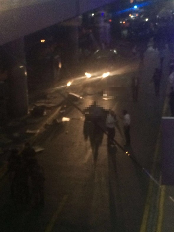 Patlamanın ilk görüntüleri 50