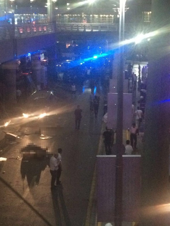 Patlamanın ilk görüntüleri 51