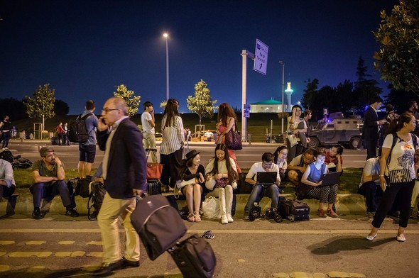 Patlamanın ilk görüntüleri 70