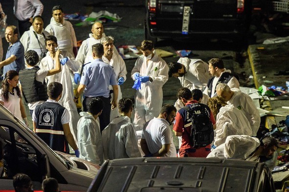 Patlamanın ilk görüntüleri 82