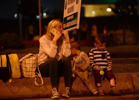 Patlamanın ilk görüntüleri 91