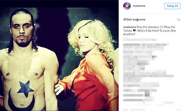 Ünlülerden İstanbul saldırısı paylaşımları 14