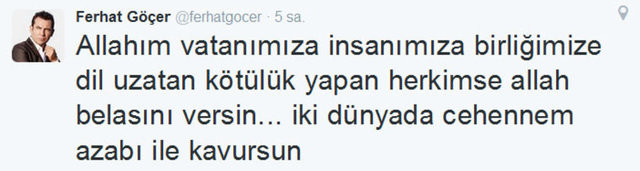 Ünlülerden İstanbul saldırısı paylaşımları 26