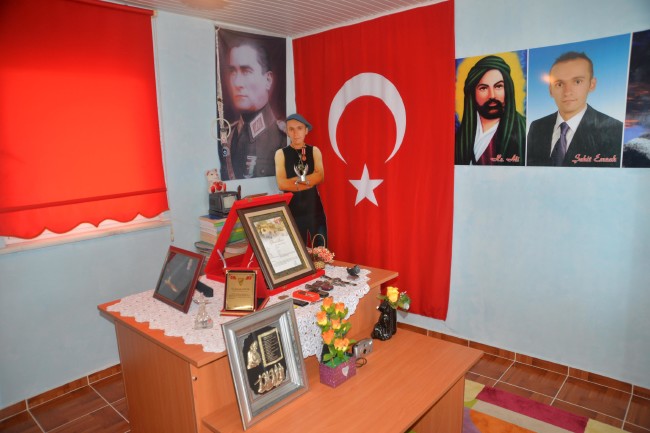 Şehit oğlunun anılarını müzede yaşatıyor 8