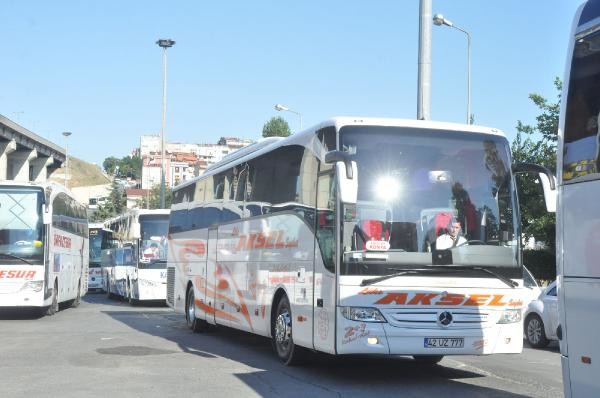 Otogarda yoğunluk başladı 5