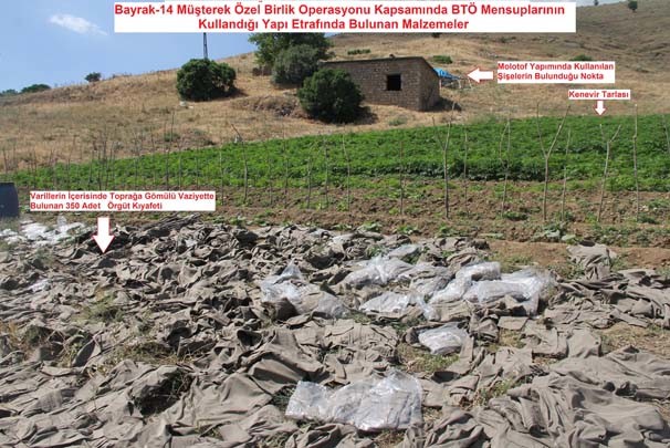 Lice'de çoğunluğu lüks bombalı saldırıda kullanılacak 22 araç yakalandı! 10