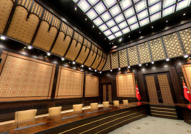 İşte Cumhurbaşkanlığı Külliyesinin içi 69