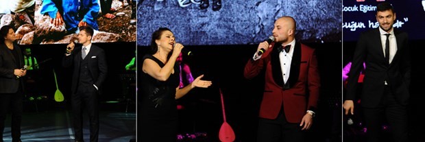 Yıldız sporcular ve yıldız sanatçılar TOÇEV yararına sahnede 1