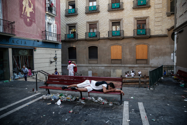 San Fermin festivalinde ilginç anlar 21