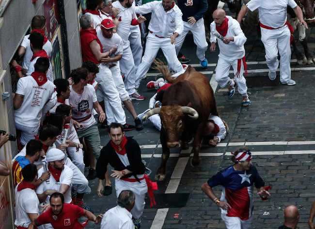 San Fermin festivalinde ilginç anlar 23