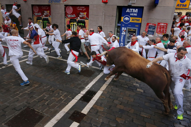 San Fermin festivalinde ilginç anlar 39