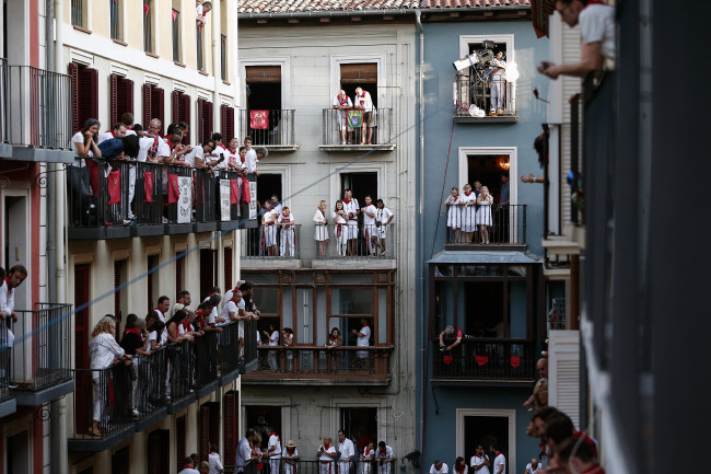 San Fermin festivalinde ilginç anlar 9