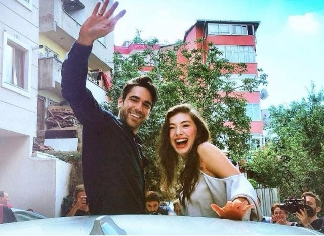 Neslihan Atagül ve Kadir Doğulu dünyaevine girdi 10