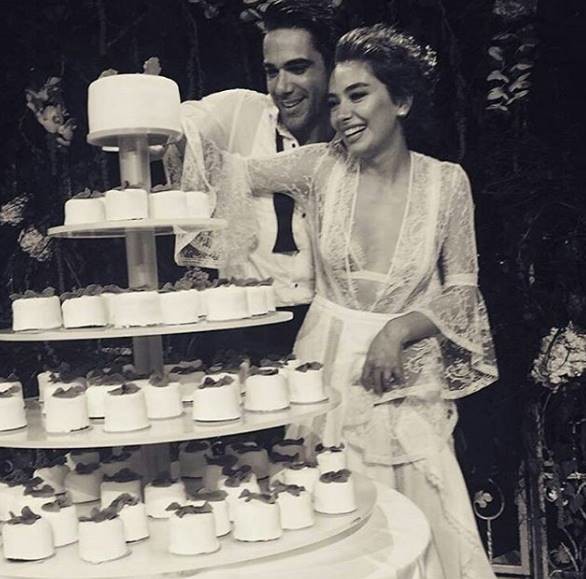 Neslihan Atagül ve Kadir Doğulu dünyaevine girdi 16