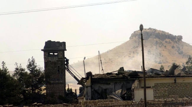 Mardin'de karakola bombalı saldırı 26