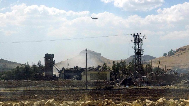 Mardin'de karakola bombalı saldırı 30
