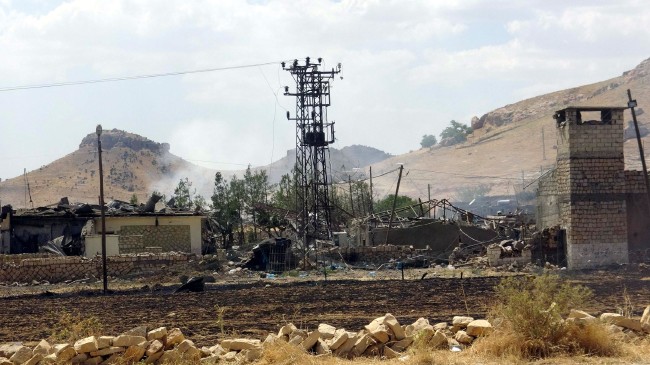 Mardin'de karakola bombalı saldırı 31