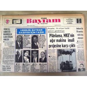 Bayram gazetesi böyle tarih oldu 6